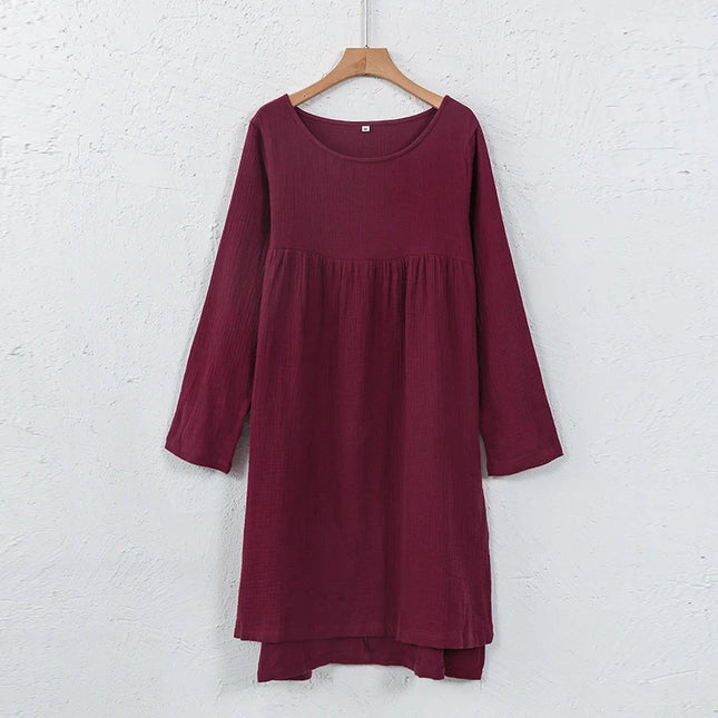 Musselin Kleid Damen Grosse Groessen | Musselin Kleid