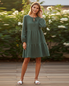 dark green / L